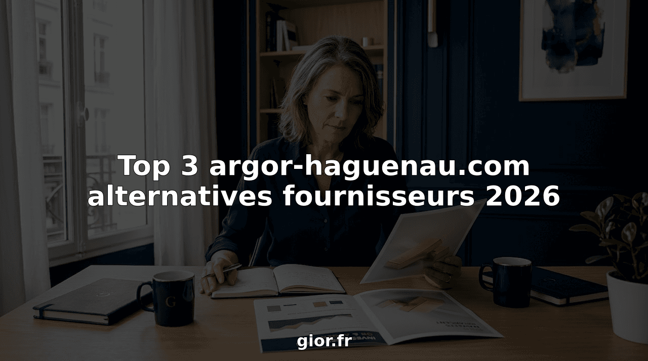Top 3 argor-haguenau.com alternatives fournisseurs 2026