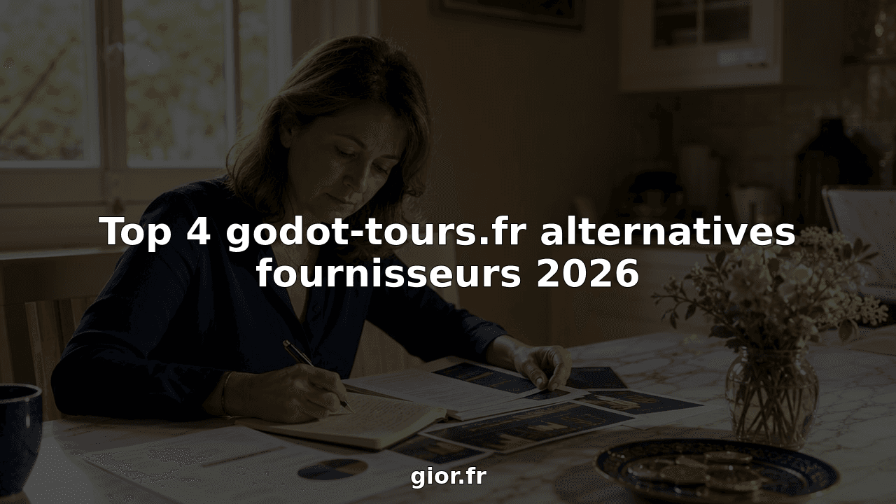 Top 4 godot-tours.fr alternatives fournisseurs 2026