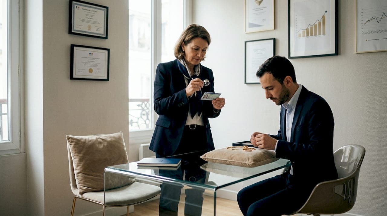 Documents nécessaires pour vendre de l'or en 2026